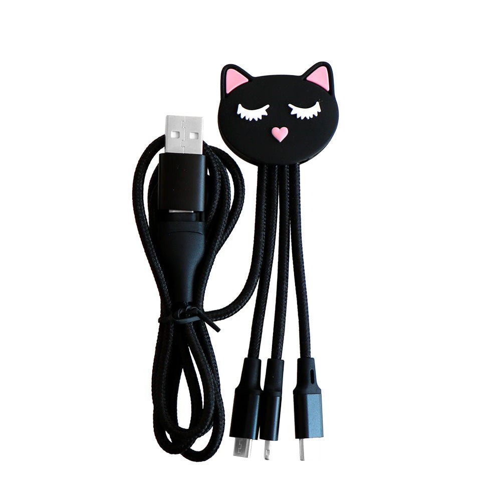 Câble Chat 5 en 1 XXL (1M) - Yello Koko