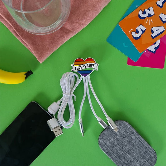 Câble Love is Love 5 en 1 XXL (1M) - Yello Koko