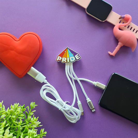 Câble Pride 5 en 1 XXL (1M) - La solution de charge polyvalente - Yello Koko
