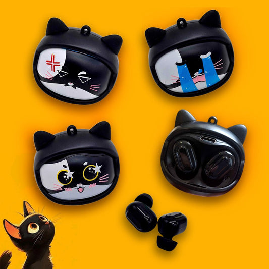 Moody Cat - Ecouteurs sans - fil - Yello Koko