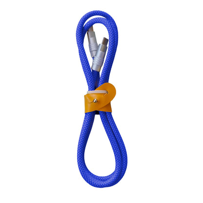 Cable USB-C renforcé BIGGY Bleu