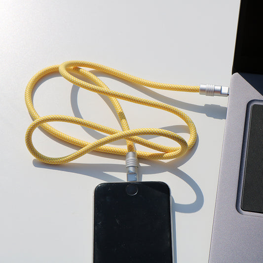 Cable USB-C renforcé BIGGY Jaune