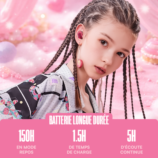 Moody Pink - Ecouteurs sans-fil