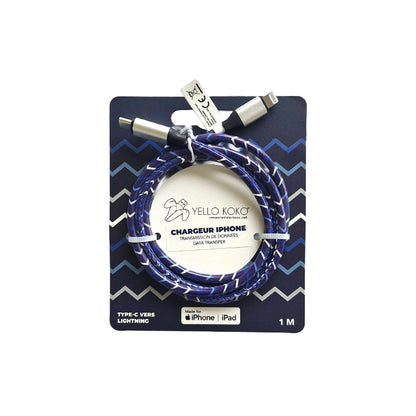 Câble Lightning Zig 1m – Charge & Data