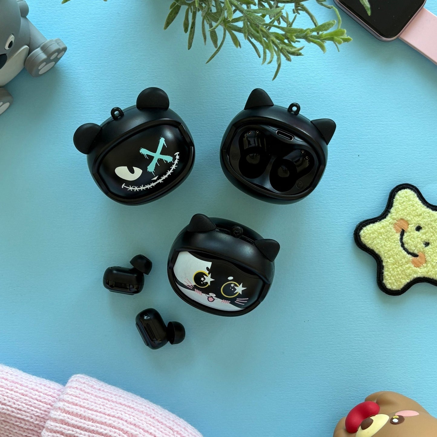 Bundle Duo Moody - Chat & Geek - Yello Koko