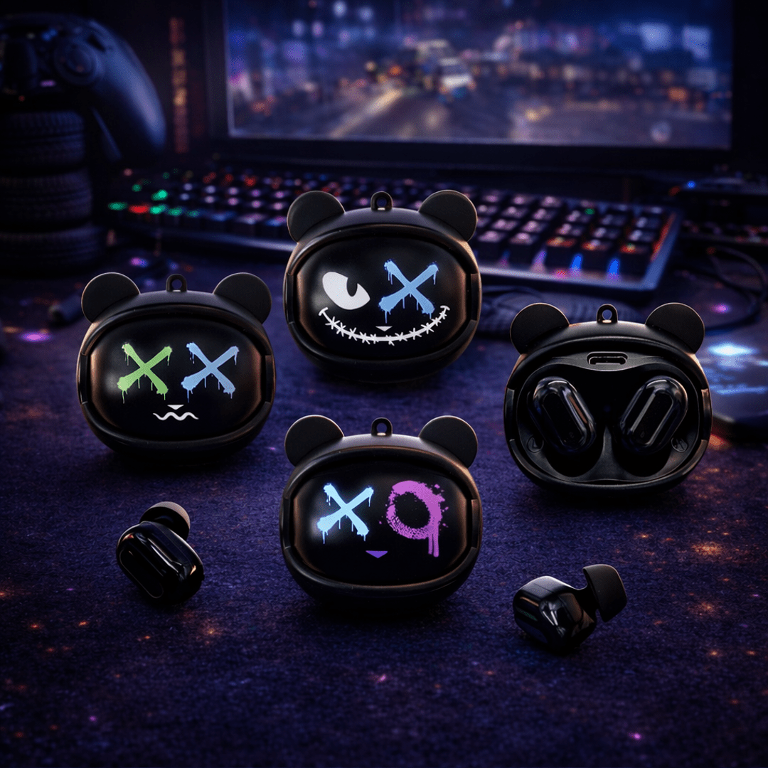 Moody Geek - Ecouteurs sans - fil - Yello Koko